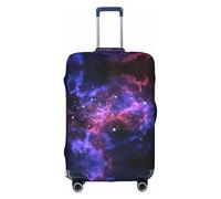 YUBVCF Universe Galaxy Star Space Printing Large Luggage Cover,Suitcase Covers,Elastic Dustproof Protector for 18 to 32 Inch Luggage
