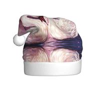 YUBVCF White Swans With Pink Floral Tree Printing Promotion Merry Christmas,Theme Bucket Hat, Cute Sun Caps For Adults Stage Performances