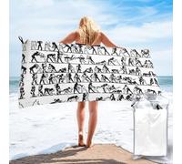 YUBVCF Wrestlers Sports Microfiber Sports Towel-Quick Dry Towel,Soft Camping Absorbent Towels