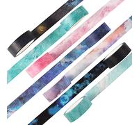 YUBX Washi Tape Set Decorative Washi Glitter Adhesive Tape for DIY Crafts Scrapbooking (Fastary)