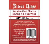 Yucatan Card Sleeves 54mm x 80mm (110)