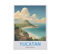 Yucatan Peninsula，Puzzle 1000 Pieces Jigsaw Puzzles for Adults and Child（50x70cm）-IF10