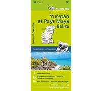 Yucatan & the Mayan Region - Zoom Map 185: Map (Michelin Maps, 185)