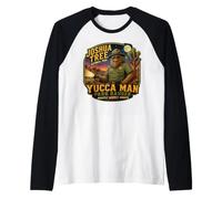 Yucca Man Ranger Joshua Tree National Park Raglan Baseball Tee