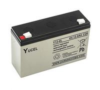 Yucel/Yuasa Y12-6 Sealed Lead Acid Battery 6v 12ah Emegency Lighting Light