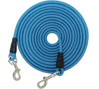 YUCFOREN Dog Tether Tie Out Long Rope Leash, Dog Lead 15FT 20FT 26FT 40FT 60FT 75FT Obedience Recall Outdoor Agility Lead for Large Medium Small Dogs Training, Camping, Playing, Backyard