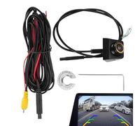 yuchdzexu Backup Camera - Car Backup Camera | 720p Lens Night Vision Fisheye for Vehicle Safety Parking Traffic Rv Truck Bike Trailers
