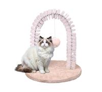 yuchdzexu Cat Scratcher,Back Scratcher Cat Grooming Massage Brush - Arch Massage Brush Shedding Hair Remover Shedding Rubbing Post for Balcony Indoor Back