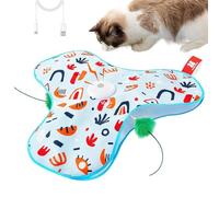 yuchdzexu Electronic Cat Toys,Quiet Moving Concealed Teasers Game | Cat Enrichment Toys,for Home Bedroom Kitchen Entryway Apartment Corner Play Area Relaxation Zone