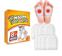 yuchdzexu Foot Warm Patch | Adhesive Heat Patch Safe | Foot Warmer for Outdoor Activities Skiing Hiking, Warmer for On-the-Go Warmth, Heating Winter