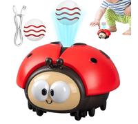 yuchdzexu Kids Electric Floating Ball Toys - Ladybug Early Educational Set - USB Charging Hand-eye Coordination Toy for Playroom Homeschool Kindergarten Classroom Travel Birthday Christmas
