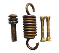 yuchdzexu Porch Swing Hooks,Heavy Duty Spring - Stainless Steel Strong Load-Bearing Hook for Gym Boxing Bag Patio Hardware Ceiling Chair Setup