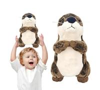 yuchdzexu Sea Otters Plush Toy | Cute Otters Animal | 20cm 7.87inch Brown Stuffed Sea For Babies, Soft Huggable For Children
