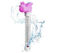 yuchdzexu Swimming Pool Gauge,Baby Bath Hot Tub Water Gauge Floating | Accurate Temp Sensor Waterproof Tools for Outdoor Indoor Spa Swimming Bathing Toddler Fish Tank Lake