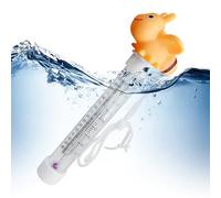 yuchdzexu Swimming Pool Gauge | Outdoor Baby Pool Temperature Gauge,Double Scale Display Accurate Temp Monitoring Tools for Swimming Fish Tank Spa Bath Time Safety Toddler Aquariums
