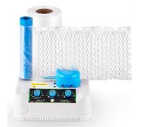 YUCHENGTECH Air Cushion Machine Air Pillow Machine for Making Bubble Pillows 30-300 L/M Inflation Volume Adjustable,Fast and Efficient, for Shipping, Packaging, Protecting Product 220V