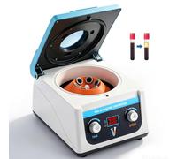 YUCHENGTECH Centrifuge Machine 6X15ml Lab Benchtop Centrifuges 4000RPM 1878xg Centrifugal Force with 0-99min Timer Centrifuge Machine for Lab School Science Plasma Research 230V (with Display Screen)