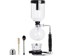 YUCHENGTECH Syphon Coffee Machine, Glass, 5 Cups, 600 ml