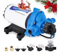 YUCHENGTECH Water Pressure Booster Pump 220V Self Priming Diaphragm Pump 3.0GPM 45PSI Hot Cold Automatic Water Pressure Pump Household Shower Pressure Booster for Home Shower Garden RV Water Taps