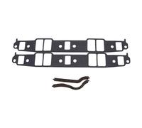 YUCHENSHLP 1205 Engine Intake Manifold Gasket Set Fits For Chevy SBC 350 2.09" x1.28" x0.060"