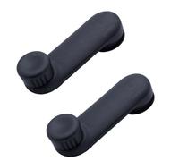 YUCHENSHLP 2 Pcs Black Window Winder Handles 9160844 Fits for Vauxhall Vivaro All Series 1998-2006