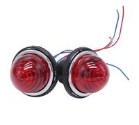 YUCHENSHLP 2Pcs Red Rear Stop/Taillight Lamp Light Lucas L594 Style LPB630 for Classic Mini Morris Minor Traveller