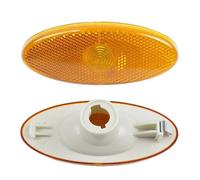 YUCHENSHLP 2Pcs Side Door Markers Lamp Light Amber Fits Renault Master Vauxhall Movano B 2010 On 261B00001R