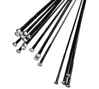 YUCHUANGYE Bicycle Spokes 1pcsBike Spoke Flat Straight Pull 2.0mm Black 214-306mm 309mm Free Choice Of Quantity(300-306mm Message)