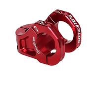 YUCHUANGYE Cycling Stems Mountain Bicycle Stem 31.8mm Road Bike Bridge Short MTB Power 35mm Handlebar Table CNC Aluminum DH Riser(35MM Red)
