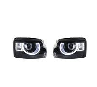 YUCHUJCGSS Car Headlight Headlamp For Rover For Discovery 4 Headlight 2010 2011 2012 2013-2017 Pair Car Lights LED Projector Headlamps Turn Signal Car Styling(For 2014-2017)