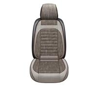 YUCHUJCGSS Car Seat Covers Car Seat Cushion Protector Four Seasons Universal Front Shape Interior Accessories Cover Car Seat Protectors(Beige 1 Pcs9)