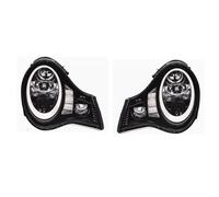 YUCHUJCGSS Headlamp For 996 For TURBO LED Head Lamp Headlight 1998-2004 Headlights 911 DRL Turn Signal good Beam Angel Eye Projector Lens Headlamp