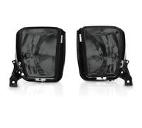 YUCHUJCGSS Headlamp For Dodge For Ram 1500 2013-2018 2pc Led Fog Lights Assembly Pickup Truck Bumper Driving Fog Lamps Plug And Play Headlamp(Fog Light Style 4 A)