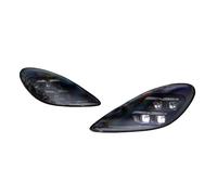 YUCHUJCGSS Headlight Assembly For Cayman 981 2013-2015 Front Car Matrix Headlight Modification Upgrade LED Headlights Car Front Headlights(Halogen,RHD)