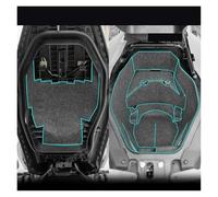 YUCHUJCGSS Motorcycle Saddle Bag for XADV 750 for Forza for NSS750 Motorcycle Storage Box Seat Bucket Liner Cushion Shockproof Abnormal Noise Prevent Scratches(A Set 2021-2024)