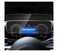 YUCHUJCGSS Navigation Screen Protector For Benz For EQE 350 2022 Car GPS And Instrument Panel LCD Screen Tempered Glass Protective Film Anti-scratch(Instrument panel)