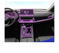 YUCHUJCGSS Navigation Screen Protector For Nissan For X-trail For Rogue 2021 2022 2023 2024 2025 TPU Car Interior Film Shift Center Console Navigation Screen Transparent(Left driver seat)