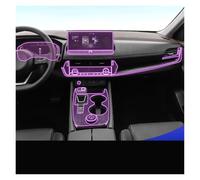 YUCHUJCGSS Navigation Screen Protector For Nissan For X-TRAIL For Rogue 2021-2025 Car Interior Film Shift Center Console Navigation Screen Anti-scratch Transparent TPU Film(Left driver seat)