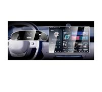 YUCHUJCGSS Navigation Screen Protector For Zeekr 7X 2024 2025 2026 Car Instrument Navigation Rear Armrest Protect Tempered Film Interior Accessories(UHD 2PCS B)