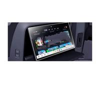 YUCHUJCGSS Navigation Screen Protector For Zeekr 7X 2024 2025 2026 Car Instrument Navigation Rear Armrest Protect Tempered Film Interior Accessories(Frosted Rear TV A)