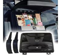 Yucisily Glossy Black Side Toolbox Storage Box fits for Land Rover Defender 110 90 130 2020-2023 2024 Exterior Mounted Gear Carrier with Lock