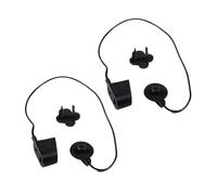 YUCKMZ 2 Set Parcel Shelf String Cord Compatible with Ford Fiesta MK8 Petrol 2017-2021, Rear Parcel Shelf Strap Black Replacement 2423830