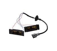 YUCKMZ Rear License Plate Lamp Cabel Housing 7H0827740 Compatible With VW T5 2004-2015, Replacement Housing Number Plate Light Only for Vehicles with Double Doors