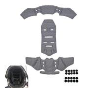YUCNAXZ Motorcycle Helmet Liner for KYT TT Course SV 2023-2025, Replacement Memory Foam Pads, Helmet Padding Kit, Breathable Sweat Absorbent Foam Cushion Set,A
