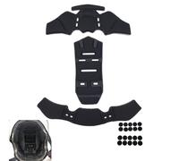 YUCNAXZ Motorcycle Helmet Liner for LS2 OF599 Spitfire, Replacement Memory Foam Pads, Helmet Padding Kit, Breathable Sweat Absorbent Foam Cushion Set,B