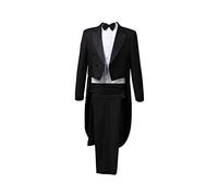 YUDATPG Men Tuxedo Suits Slim Fit Tailcoat Jacket | Magician Costume,Musician Blazer,Prince Party Blazer,Embroidery Court,Coats