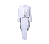 YUDATPG Men Tuxedo Suits Slim Fit Tailcoat Jacket | Magician Costume,Musician Blazer,Prince Party Blazer,Embroidery Court,Coats
