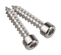 Yudesun Hardware Fasteners Nails Socket Cap Screws - 304 Stainless Steel Hex Head Self Tapping Screws Metric Thread Allen Machine Screw M4 M5 M6