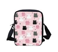 YUDINGFIN Cat Crossbody Bag Casual Shoulder Bag Durable Chest Sling Bag Women, Big Capacity Messenger Bags for Men, Gift for Family Friends