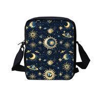 YUDINGFIN Cosmic Crossbody Bag Casual Shoulder Bag Durable Moon Chest Sling Bag Women, Big Capacity Messenger Bags for Men, Gift for Family Friends